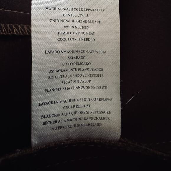 Kut from Kloth Evereve Medium Mocha Brown Asymmetrical Faux Suede Moto Jacket - Picture 9 of 9